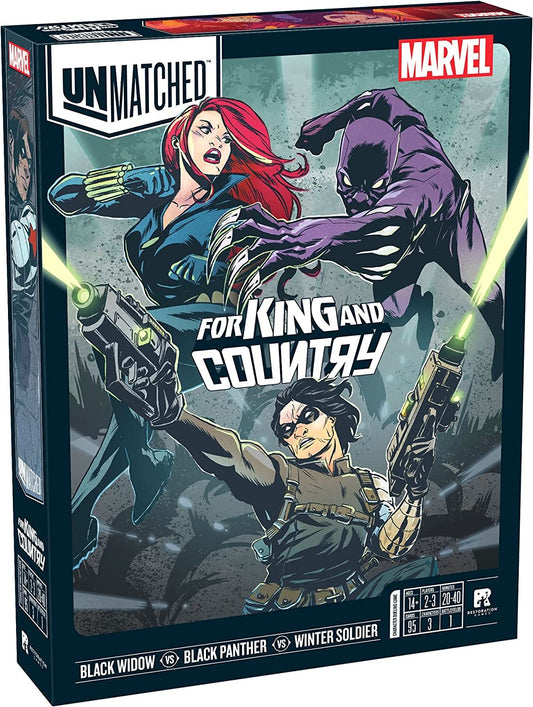 Unmatched Marvel: For King and Country Board Game