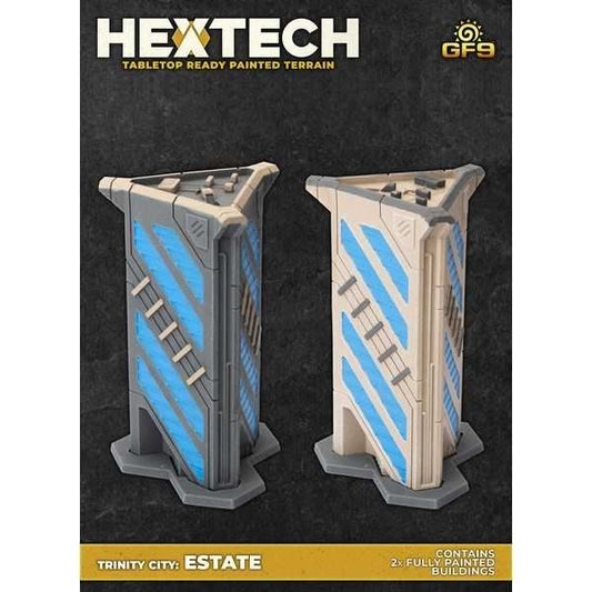 Hextech: Trinity City Estate (Battletech Compatible Terrain)
