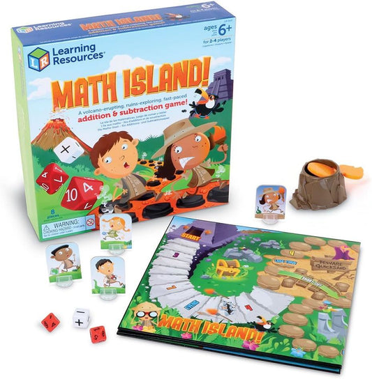 Learning Resources Math Island! Addition & Subtraction Game
