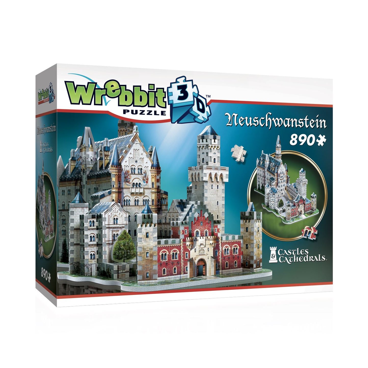 Neuschwanstein Castle Jigsaw Puzzle - 890 Pieces