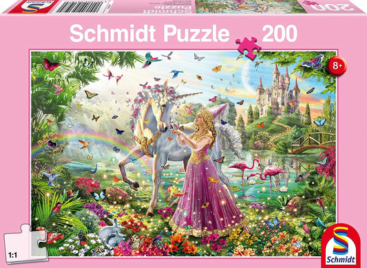 Schmidt Fairy in the Enchanted Forest Jigsaw Puzzle 200 Piece Jigsaw Puzzle
