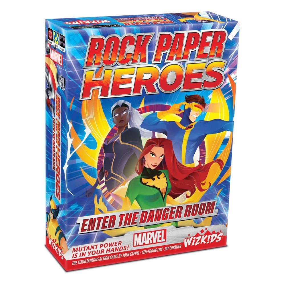 Marvel Board Game Rock Paper Heroes: Enter the Danger Room