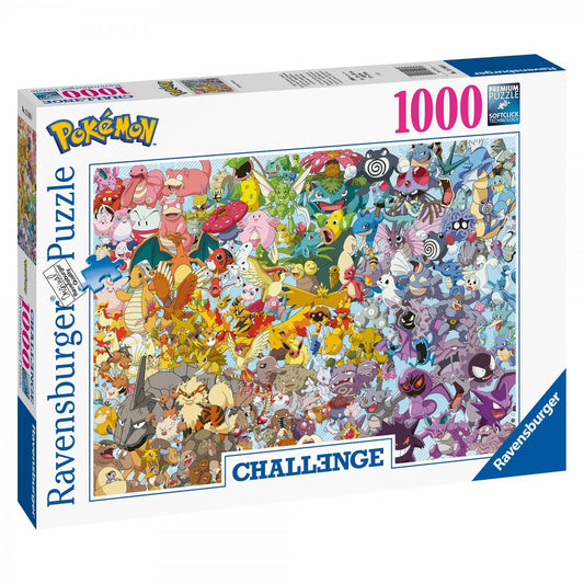 Ravensburger Pokemon Challenge Jigsaw Puzzle - 1000 Pieces