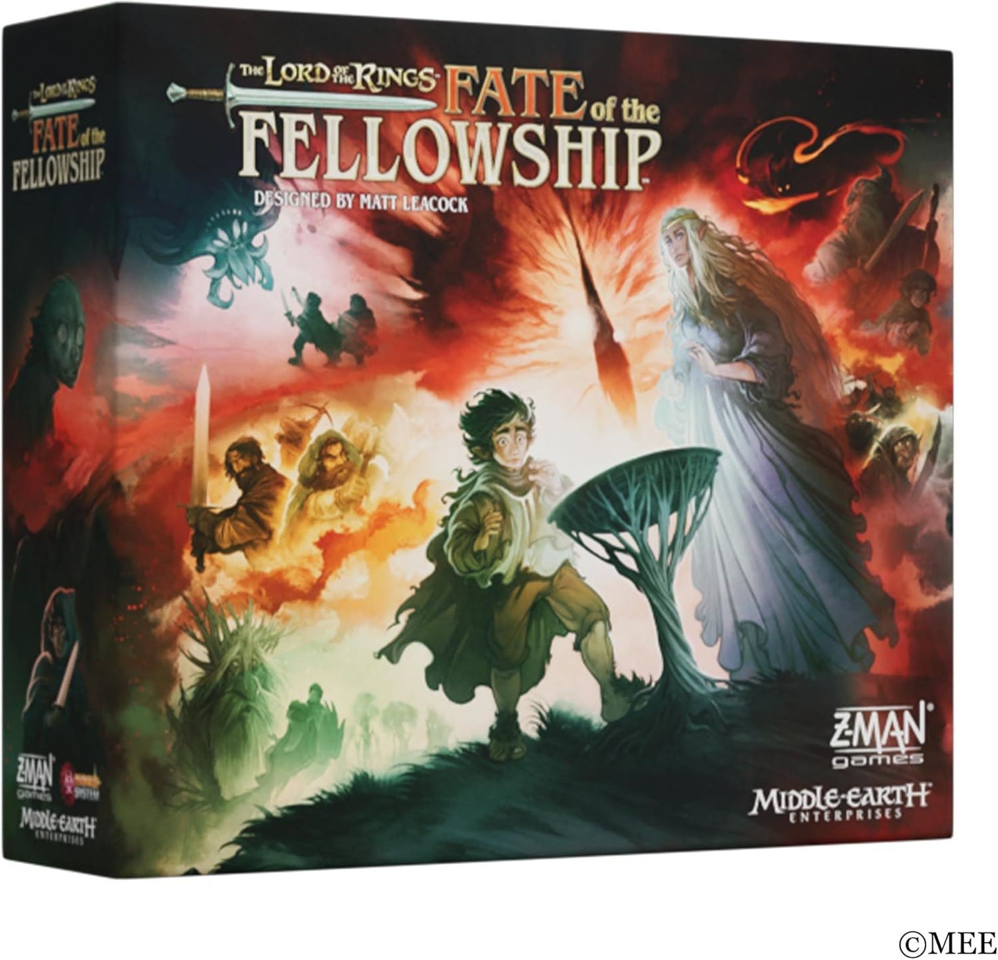 The Lord of The Rings: Fate of The Fellowship Board Game