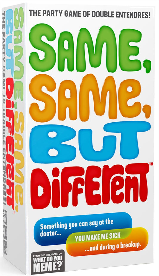 Same, Same, But Different Card Game	