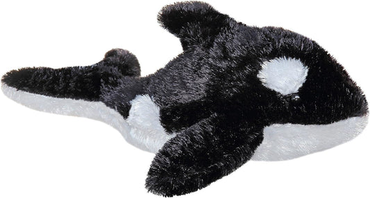 Aurora Mini Flopsies Orca Whale 8 Inch Soft Toy