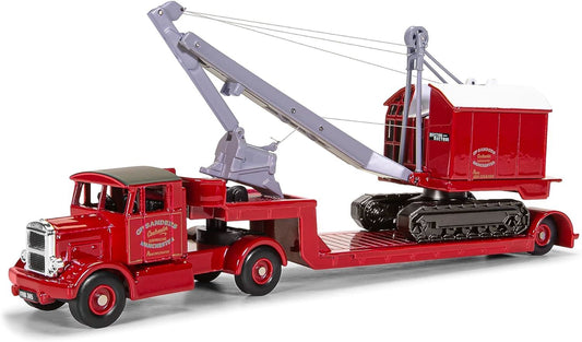 Corgi Scammell Low Loader & RB19 Drag Shovel - George Sanders Diecast