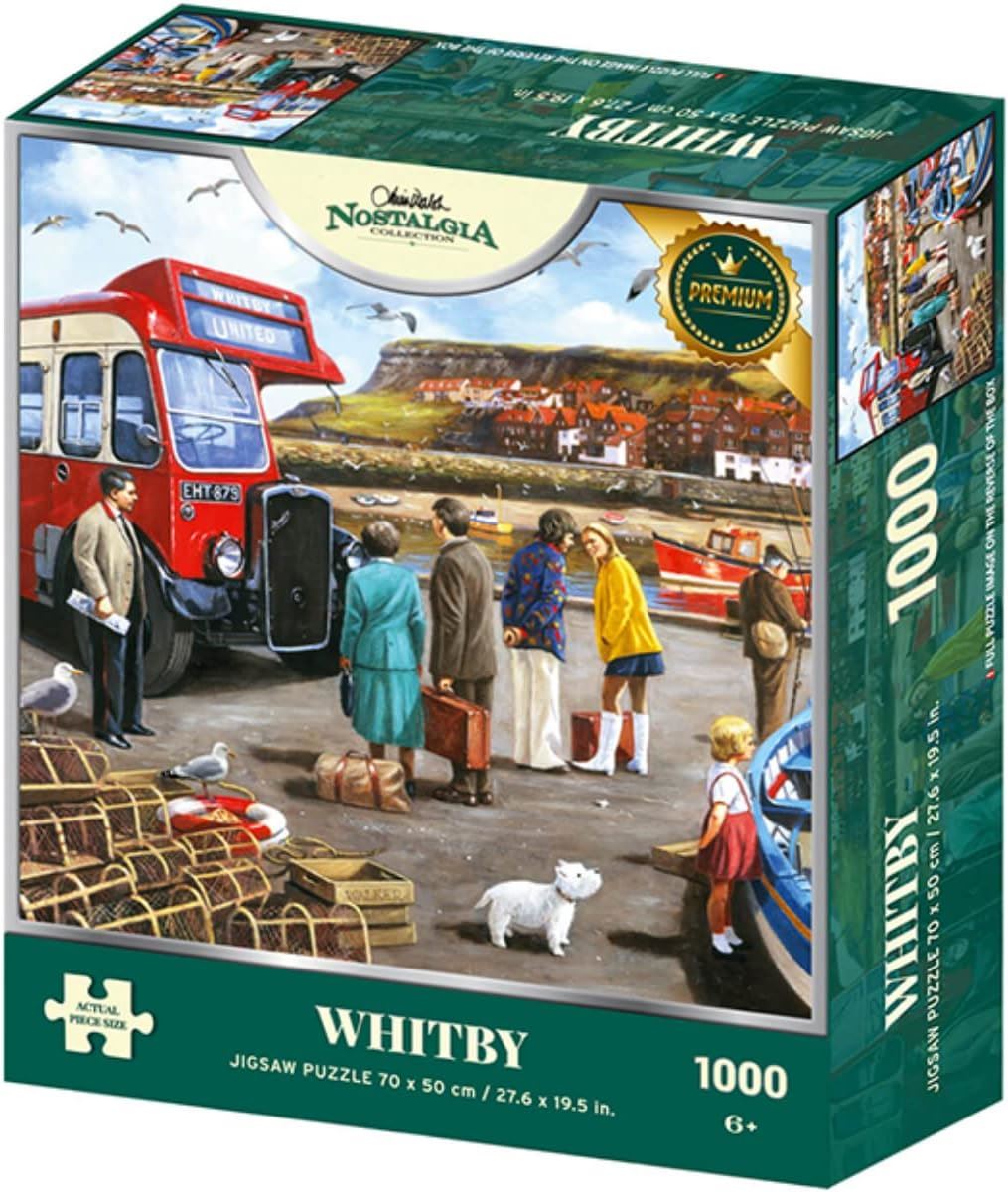 Kevin Walsh Nostalgia Collection Whitby 1000 Piece Jigsaw Puzzle