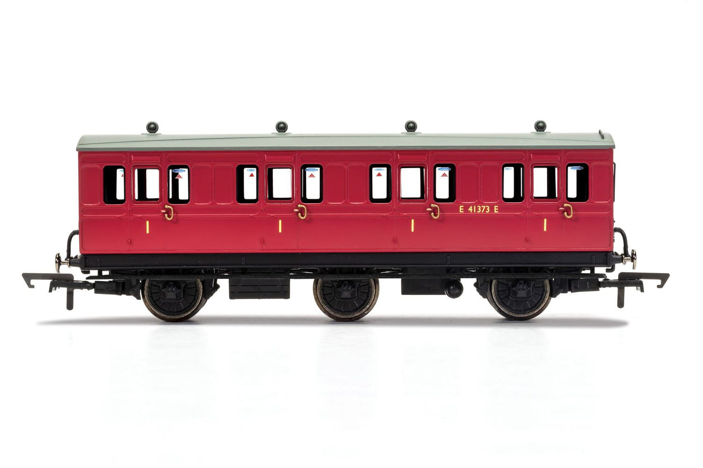 Hornby BR, 6 Wheel Coach, 1st Class, Fitted Lights, E41373 - Era 4