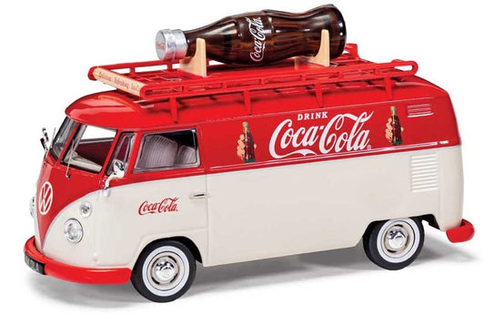 Corgi Coca-Cola Volkswagen Campervan Type 2 - Giant Coke Bottle Diecast Model