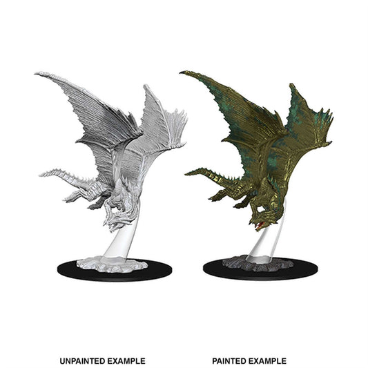 D&D Nolzur's Marvelous Unpainted Miniatures (W9) Young Bronze Dragon