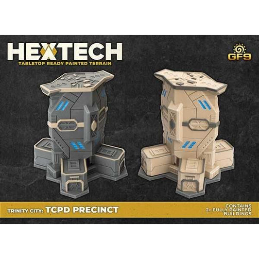 Hextech: Trinity City TCPD Precinct (Battletech Compatible Terrain)