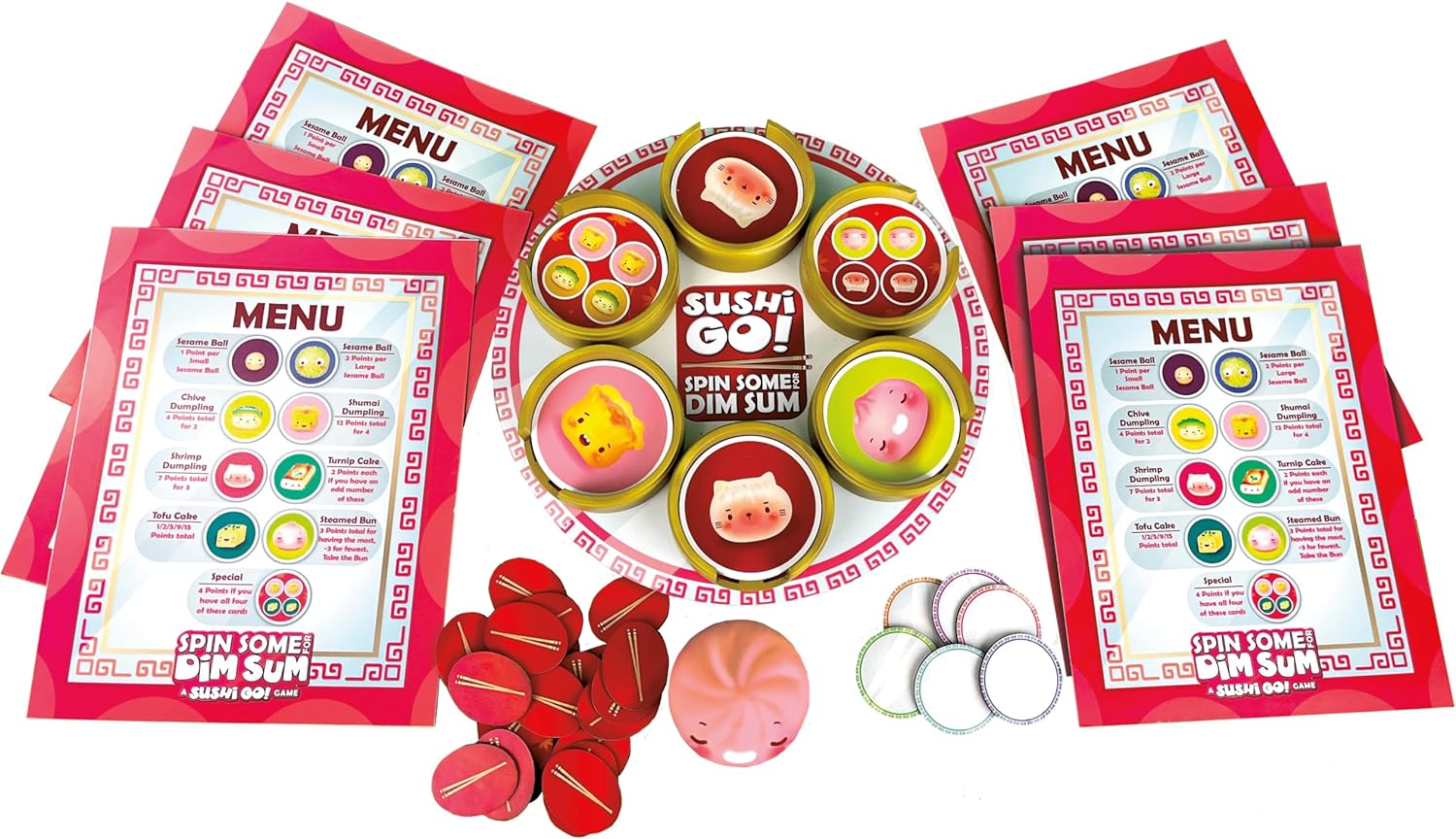 Sushi go! Spin Some for Dim Sum Game	