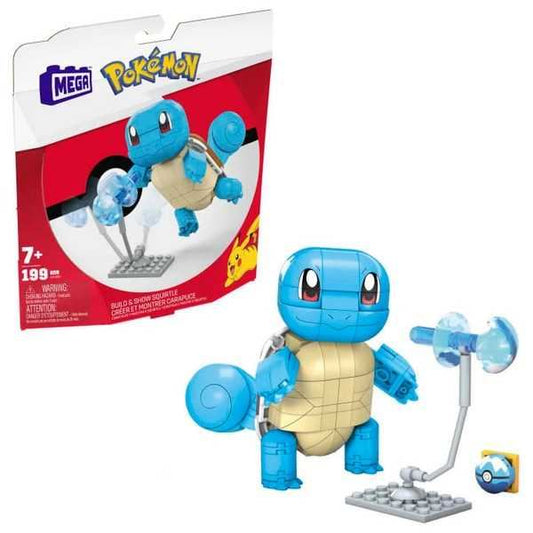 Mega Construx Pokemon Build and Show Squirtle