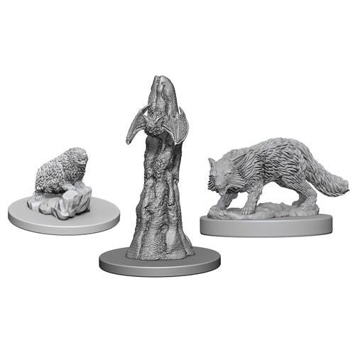 Pathfinder Deep Cuts Unpainted Miniatures (W1) 100DEEP Familiars
