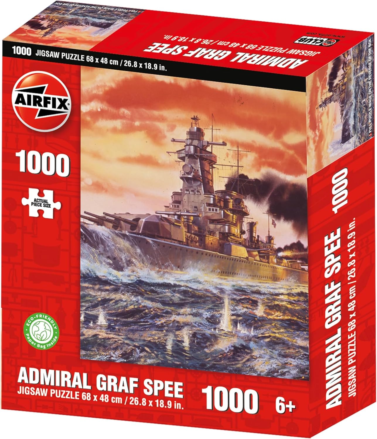 Airfix Admiral Graf Spree 1000 Piece Jigsaw Puzzle	