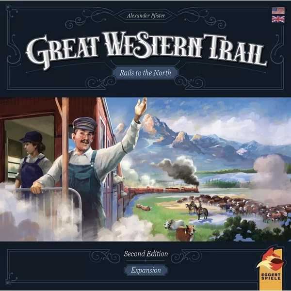 Great Western Trail 2nd Edition Rails to the North Expansion Board Game