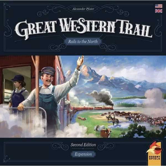 Great Western Trail 2nd Edition Rails to the North Expansion Board Game