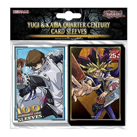 Yu-Gi-Oh! TCG Yugi & Kaiba Quarter Century Sleeves 100 Pack