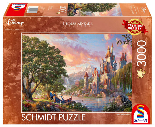 Schmidt Thomas Kinkade: Belles Magical World Jigsaw Puzzle - 3000 Pieces