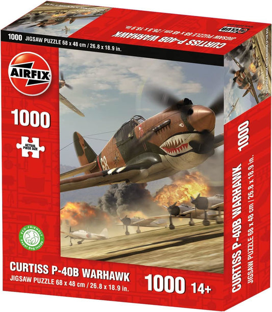 Airfix Curtiss P-40B Warhawk 1000 Piece Jigsaw Puzzle