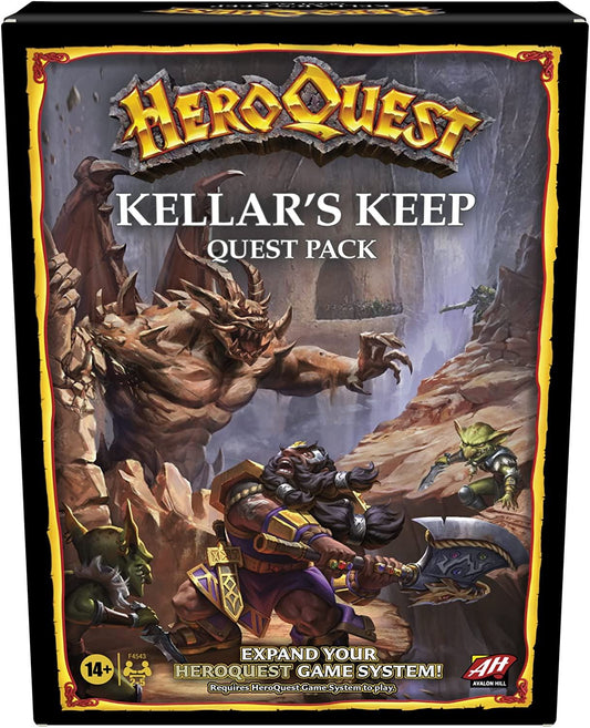 Heroquest Expansion Kellars Keep Board Game