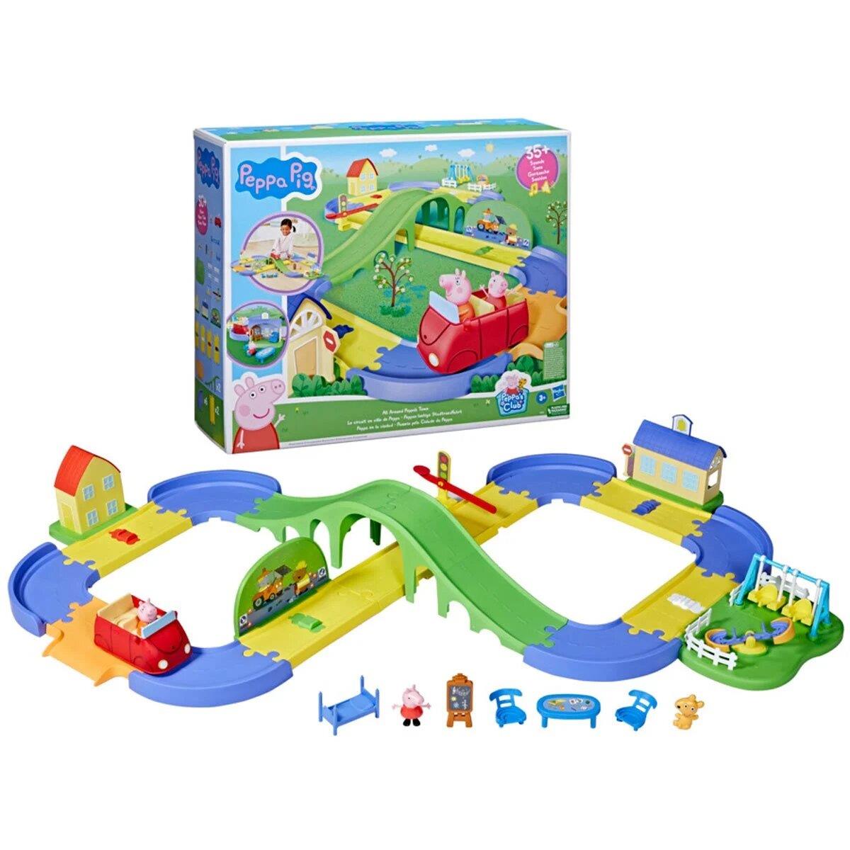 Peppa Pig All Around Peppa's Town Set with Track