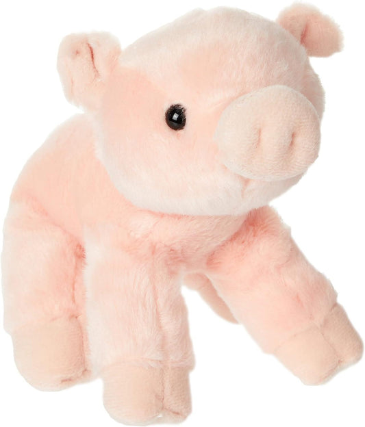 Aurora Mini Flopsies Percy Pig 8 Inch Soft Toy
