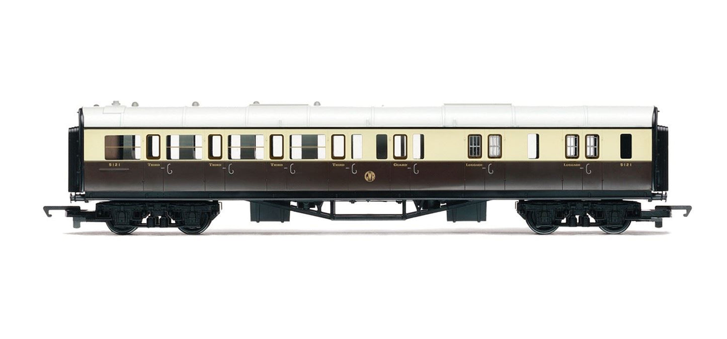 Hornby GWR Brake Third Coach Era 3 Model Train