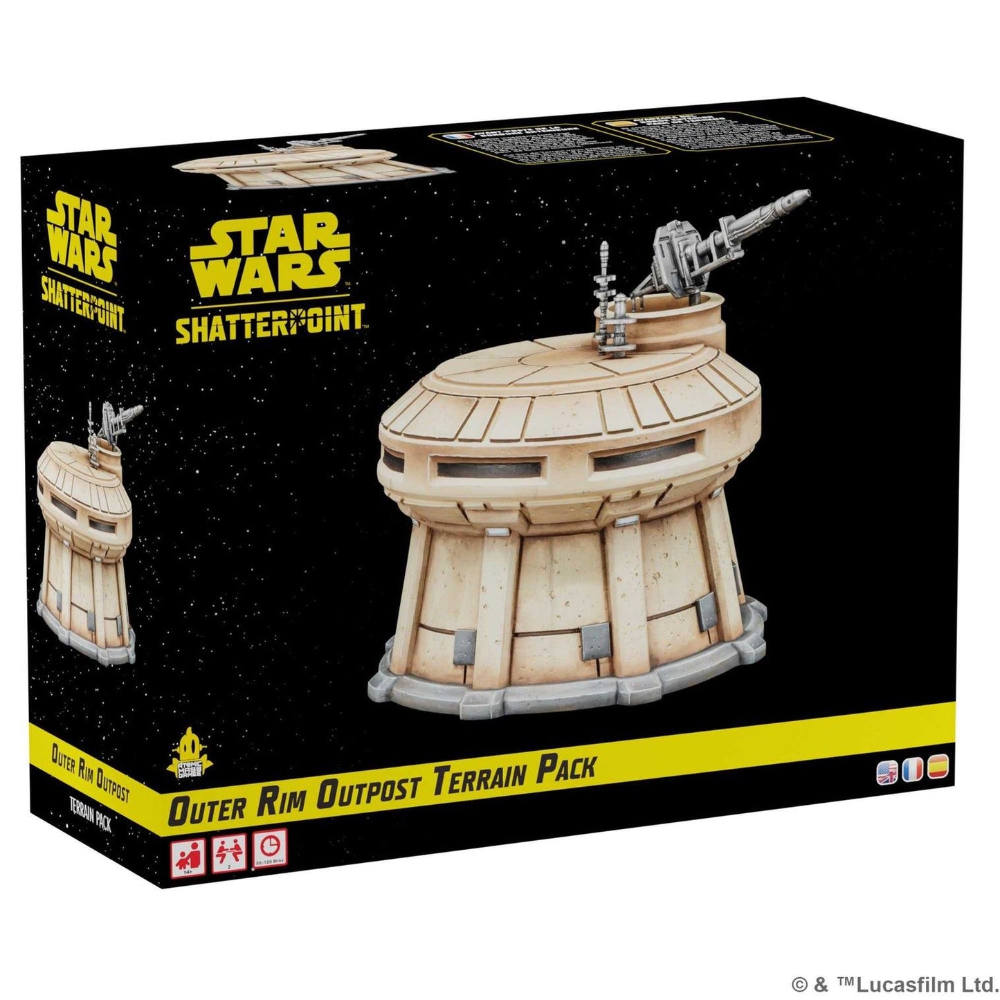 Star Wars: Shatterpoint Outer Rim Outpost Terrain Miniatures Pack