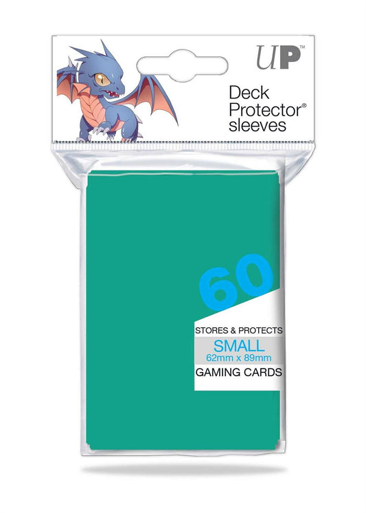 Ultra Pro Small 60 Deck Protectors- Aqua