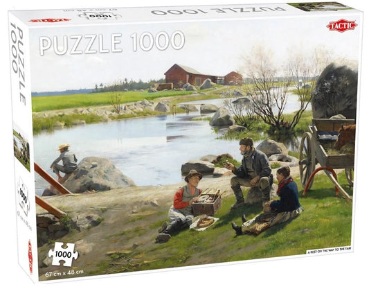 A Rest on the Way 1000 Piece Jigsaw Puzzle