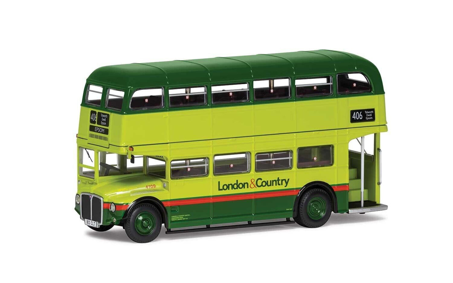 Route 406 Epsom Routemaster 1:76 Corgi Model