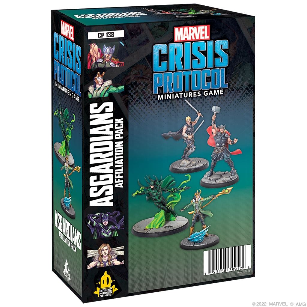 Asgardians Affiliation Pack: Marvel Crisis Protocol Miniatures Game
