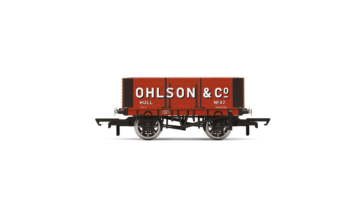 Hornby 6 Plank Wagon, Ohlson + Co - Era 3
