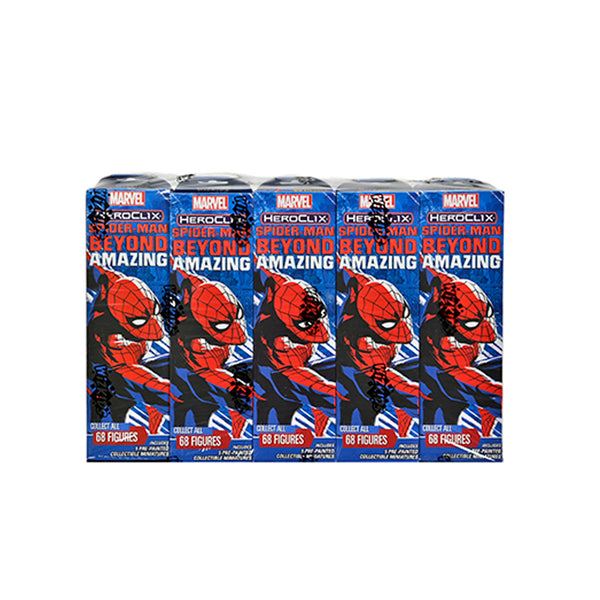 Marvel HeroClix Spider-Man Beyond Amazing Booster (10 Bricks)