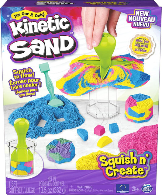 Kinetic Sand Squish N Create Playset