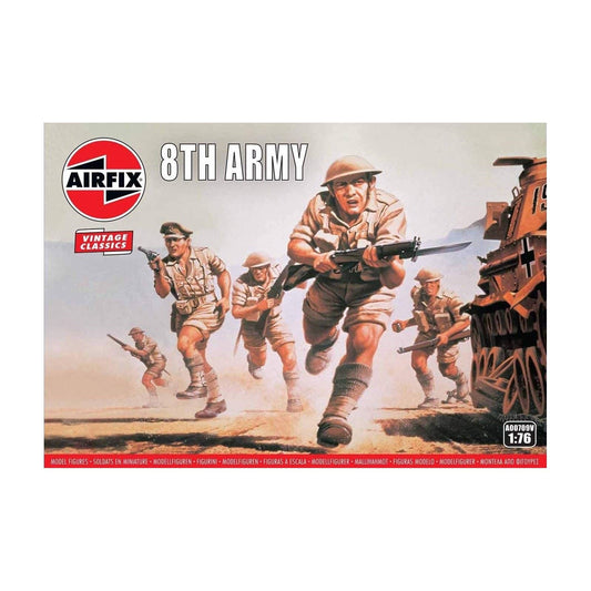 WWII British 8th Army Figures