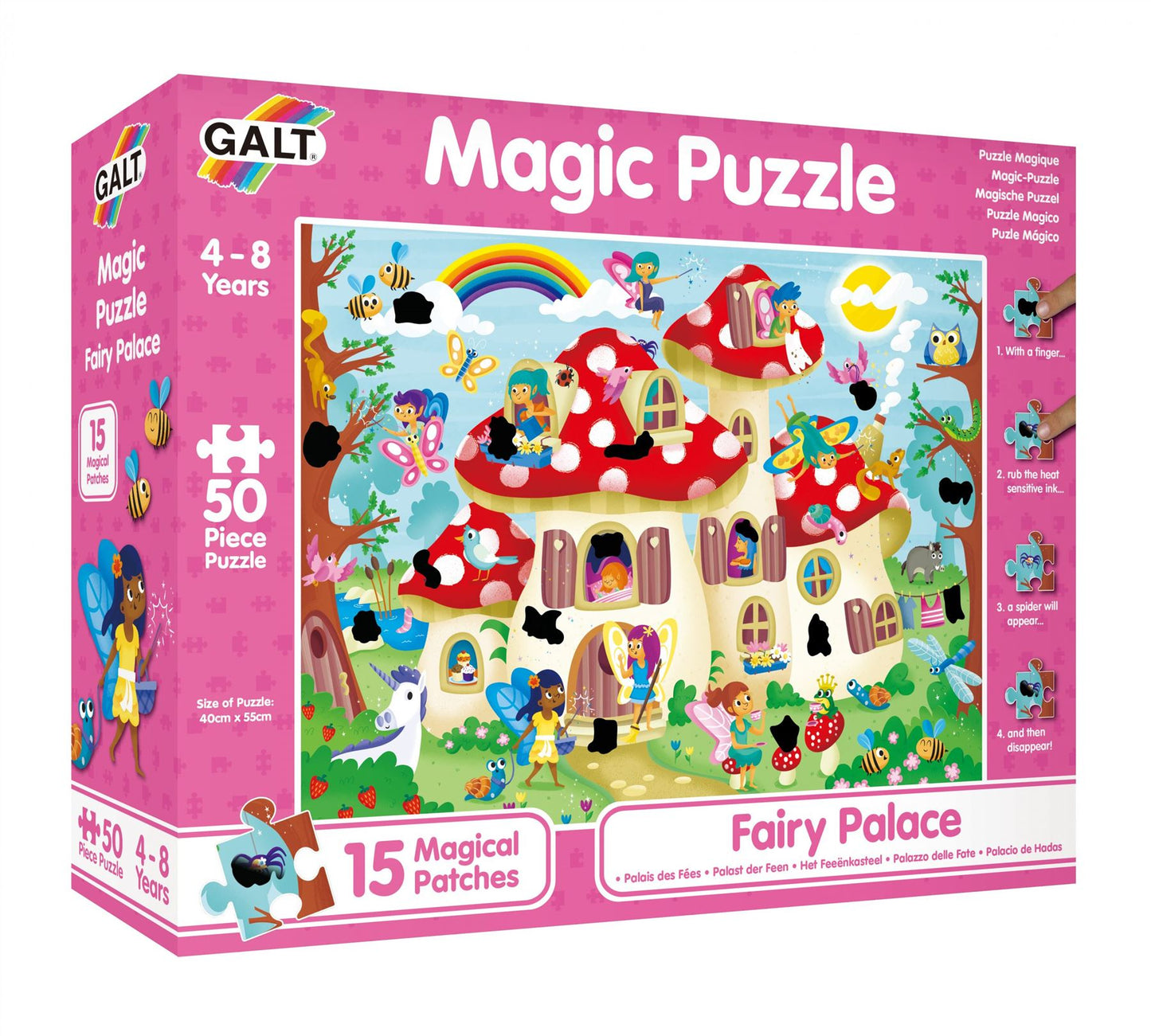 Galt Toys - Fairy Palace Magic Puzzle - 50 Pieces