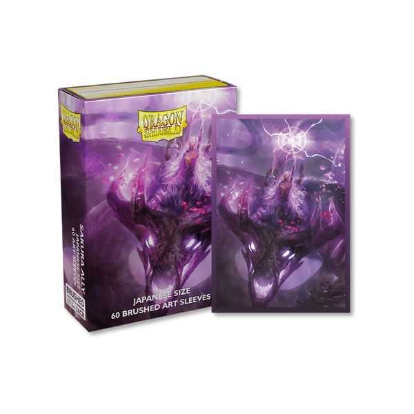 Dragon Shield Matte 60 Sleeves Japanese Size- Sakura Ally