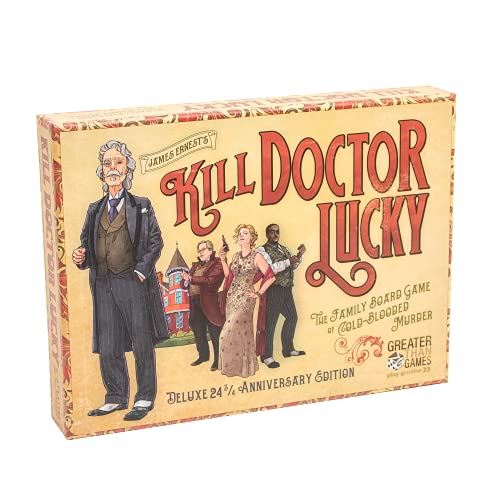 Kill Doctor Lucky: Deluxe 24 3/4 Anniversary Edition Board Game