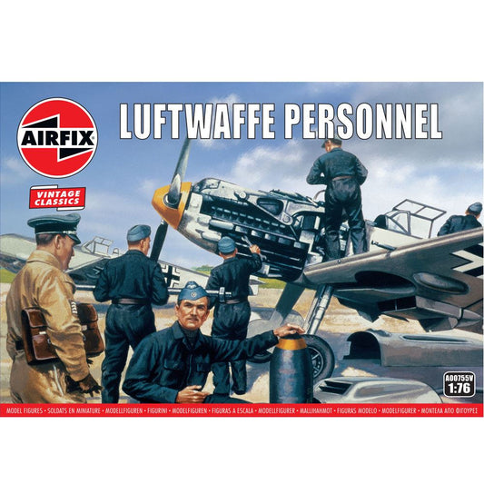 Luftwaffe Personnel 1:76 Air Fix Figures