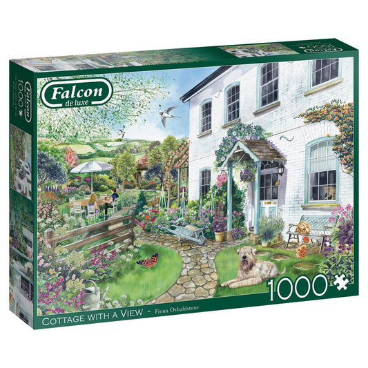 Falcon de luxe Cottage with a View Jigsaw Puzzle - 1000 Pieces