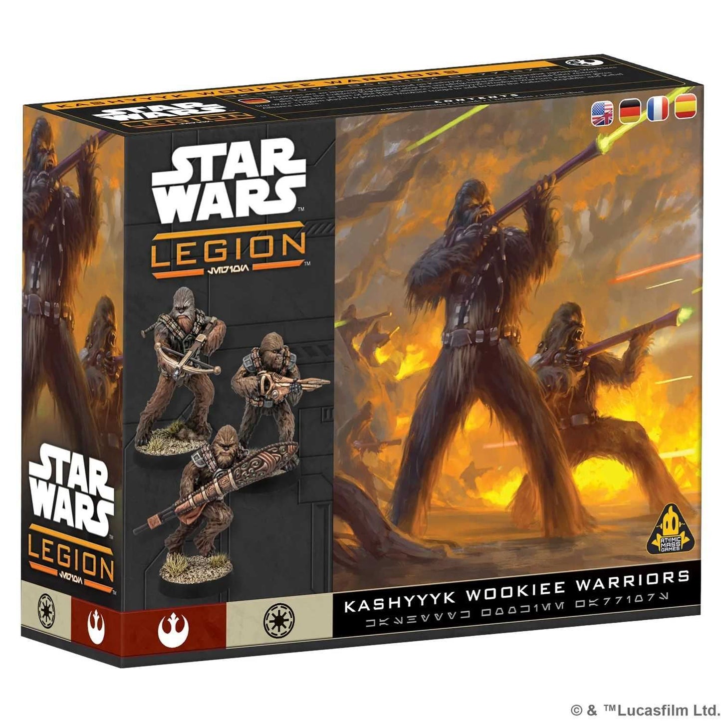 Star Wars: Legion - Kashyyyk Wookiee Warriors Unit Miniatures Expansion