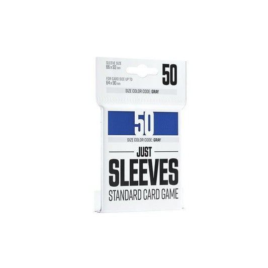 Gamegenic Just Sleeves: 50 Standard Card Game Blue