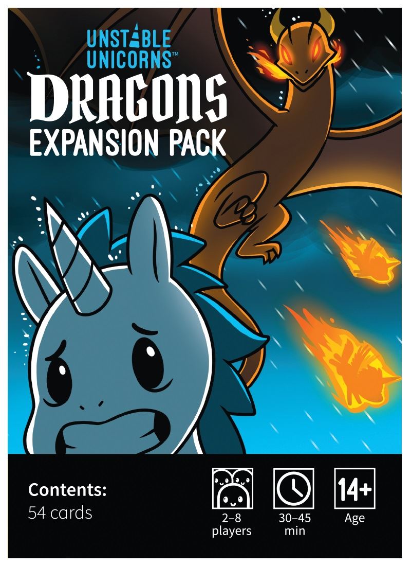 Unstable Unicorns Dragons Expansion Pack
