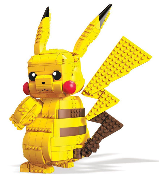 Pok??on Mega Construx Wonder Builders Construction Set Jumbo Pikachu 33 cm
