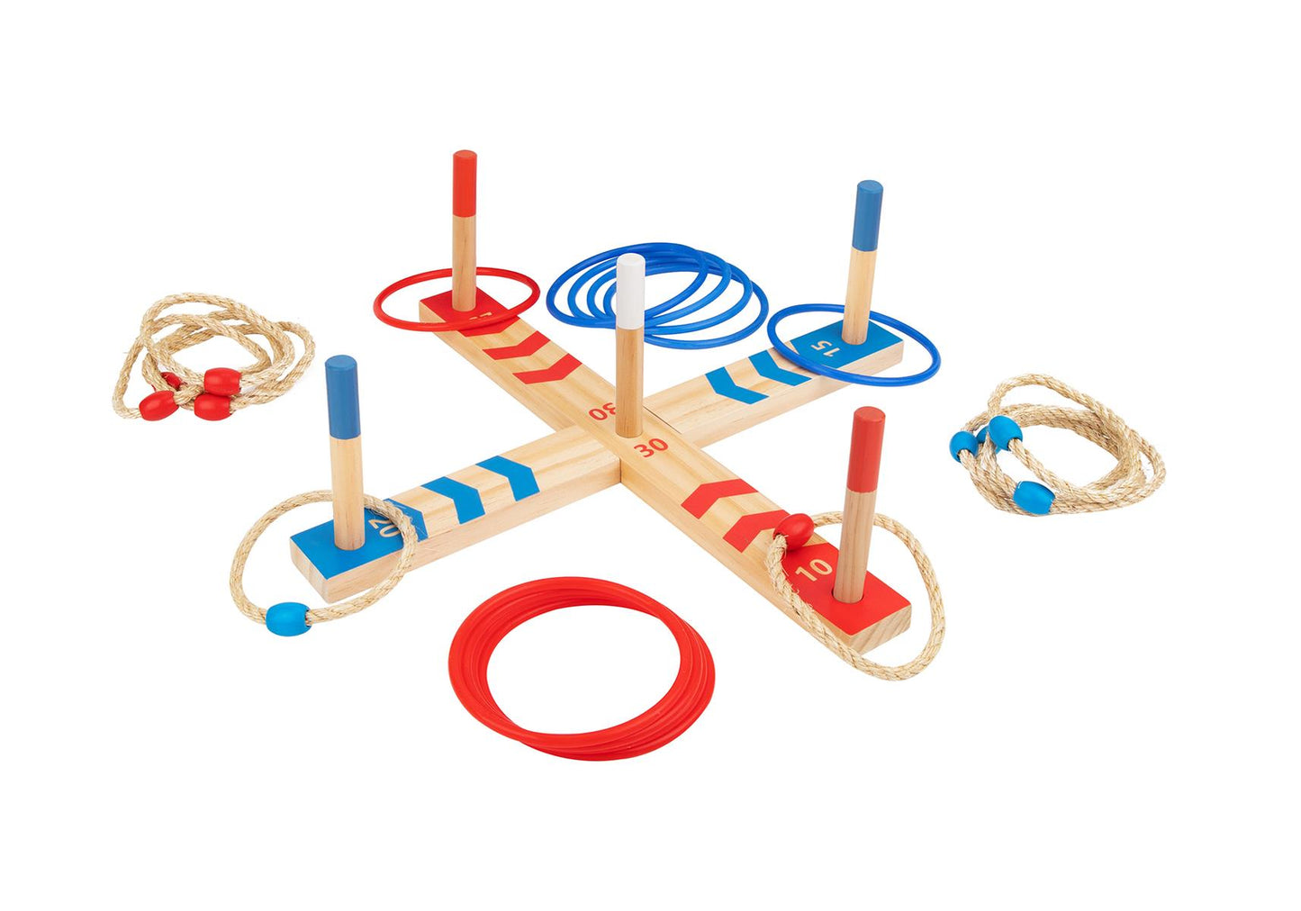 Tooky Toy Wooden Ring Toss	