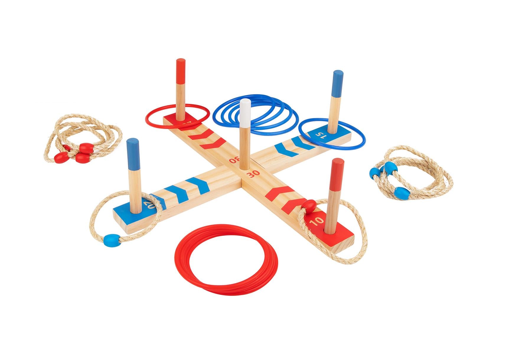 Tooky Toy Wooden Ring Toss	