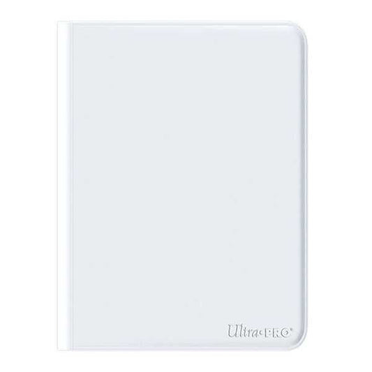 Ultra Pro Vivid 12-Pocket Zippered PRO-Binder - White